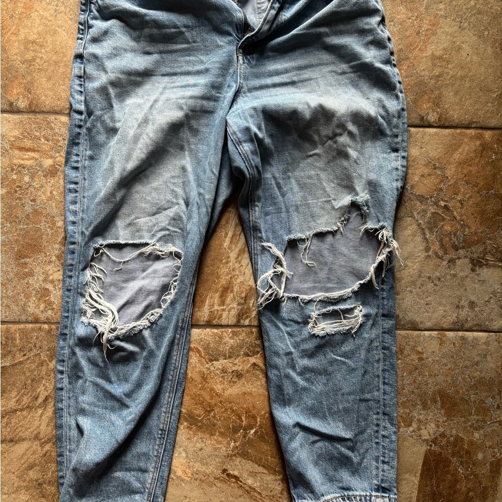 American Eagle Outfitters Blue Boyfriend Jeans